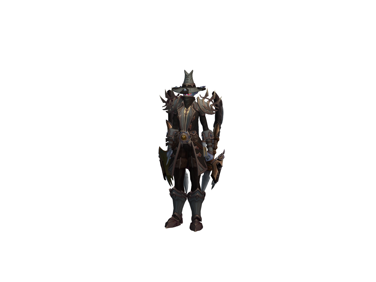 Pemonhunter 3D character render