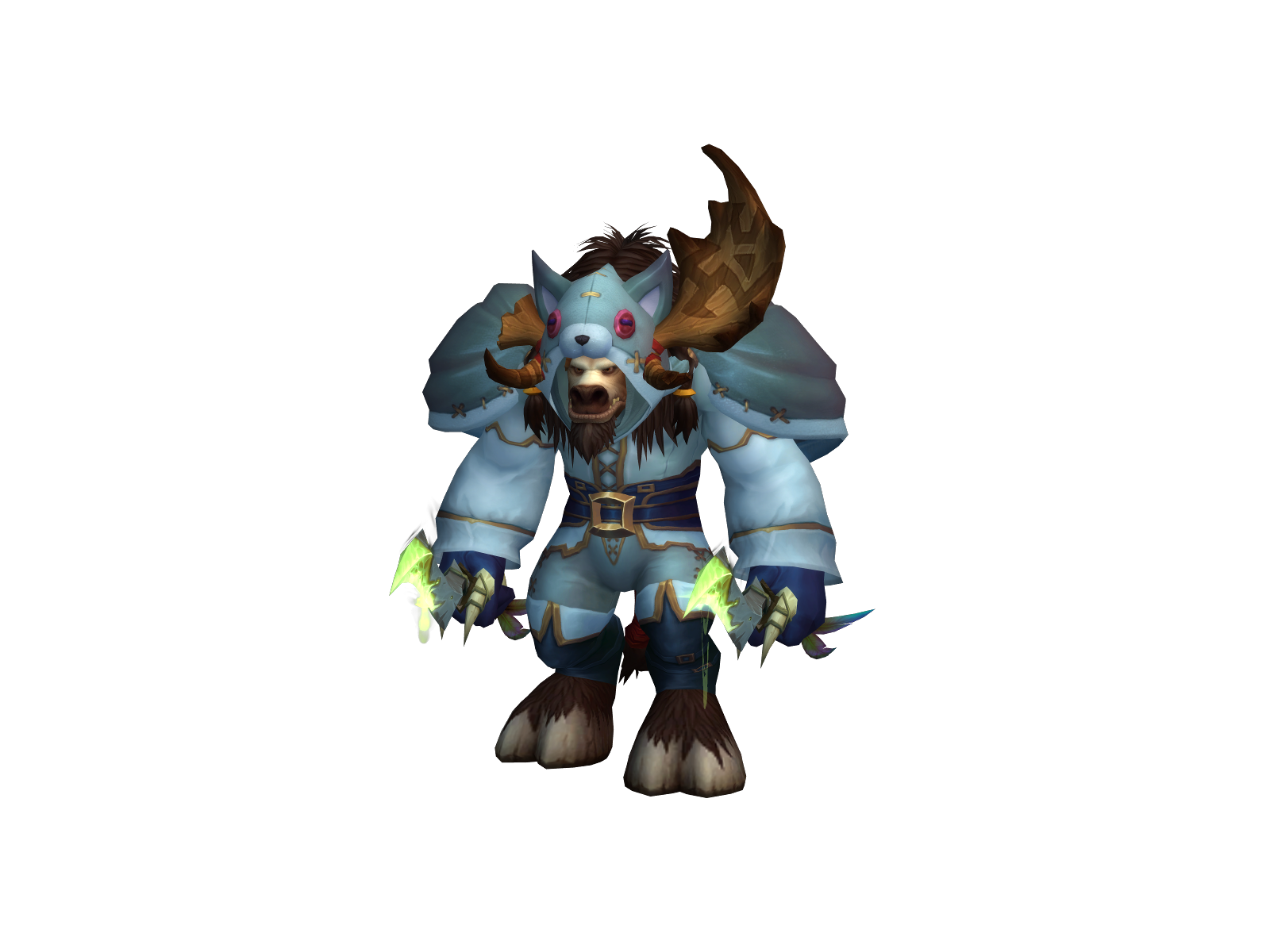 Palefoil 3D character render