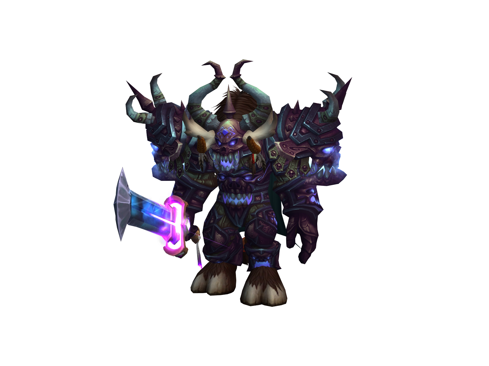 Tìjúca 3D character render