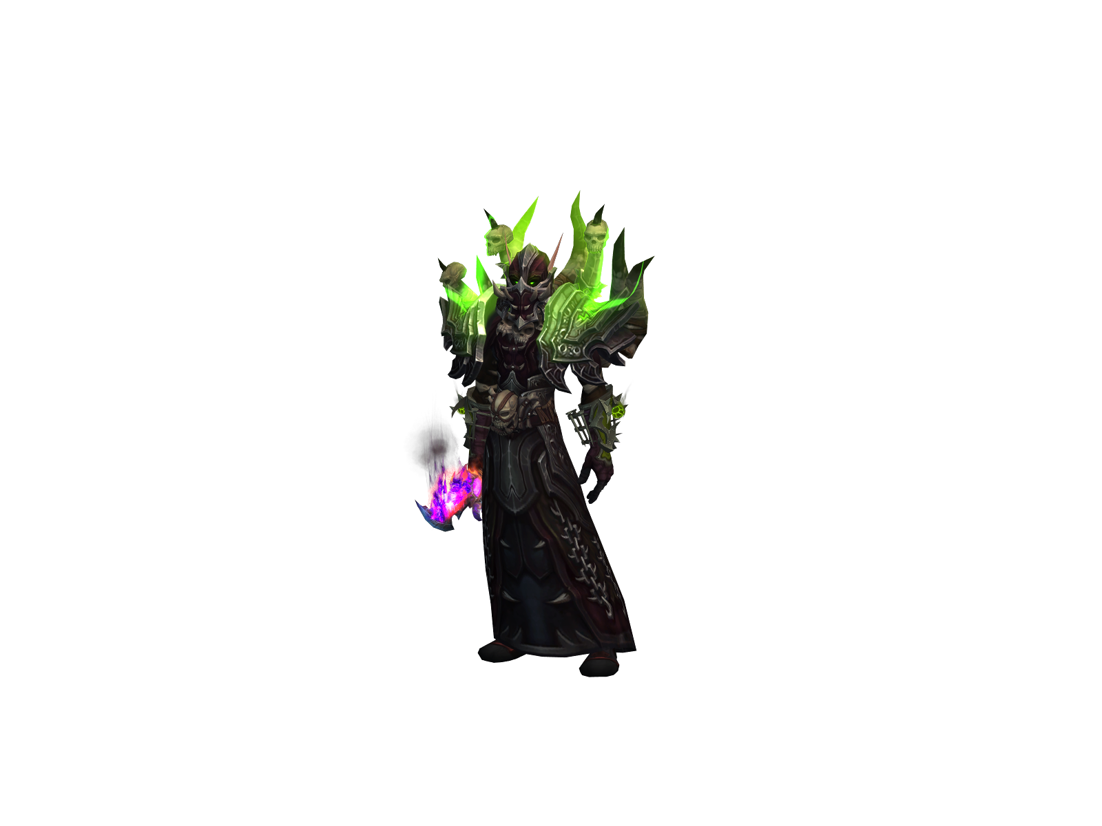 Blackvin 3D character render