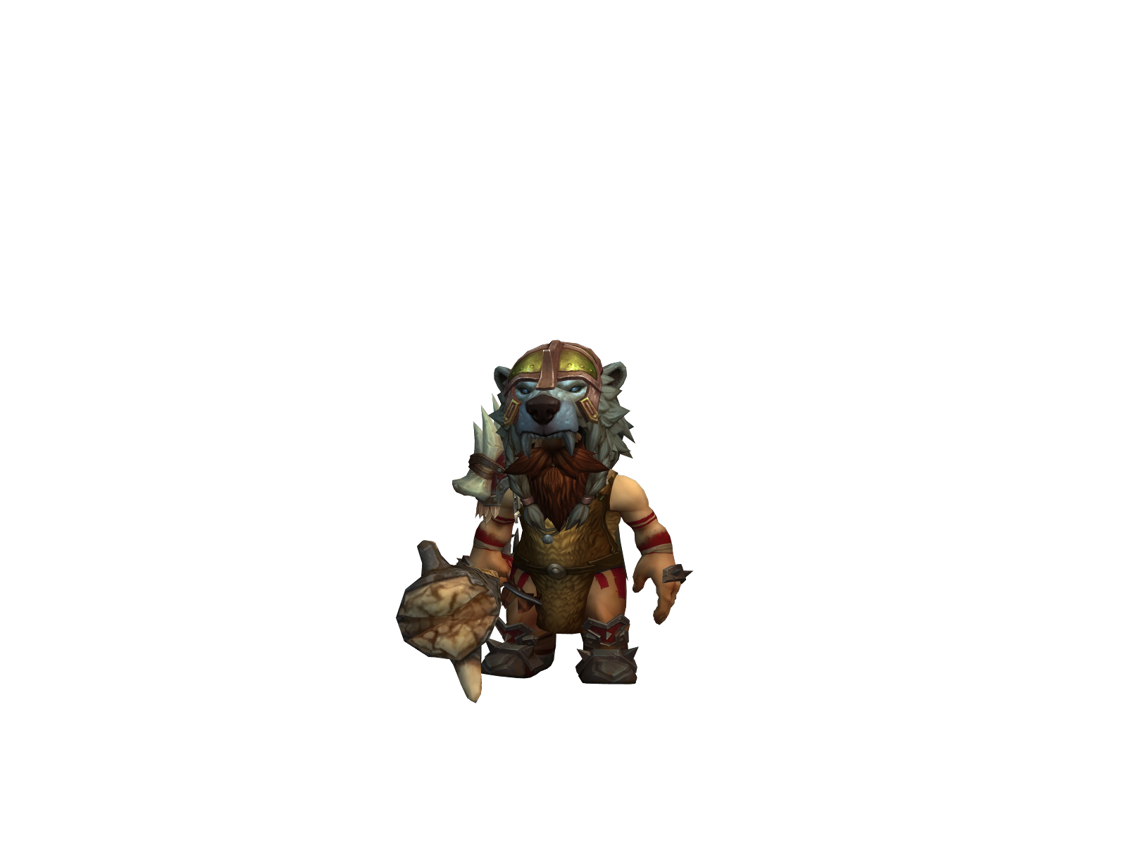Mightyduck 3D character render