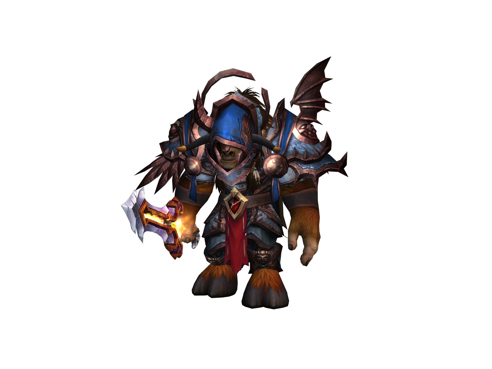 Curiouscow 3D character render