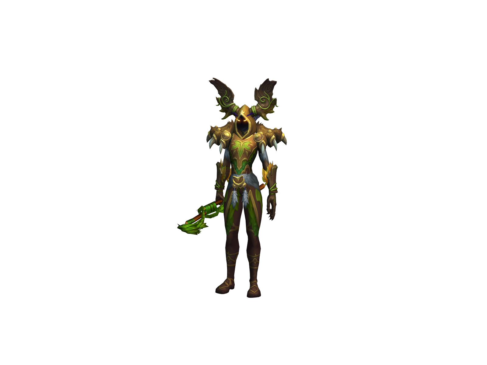 Borealforest 3D character render