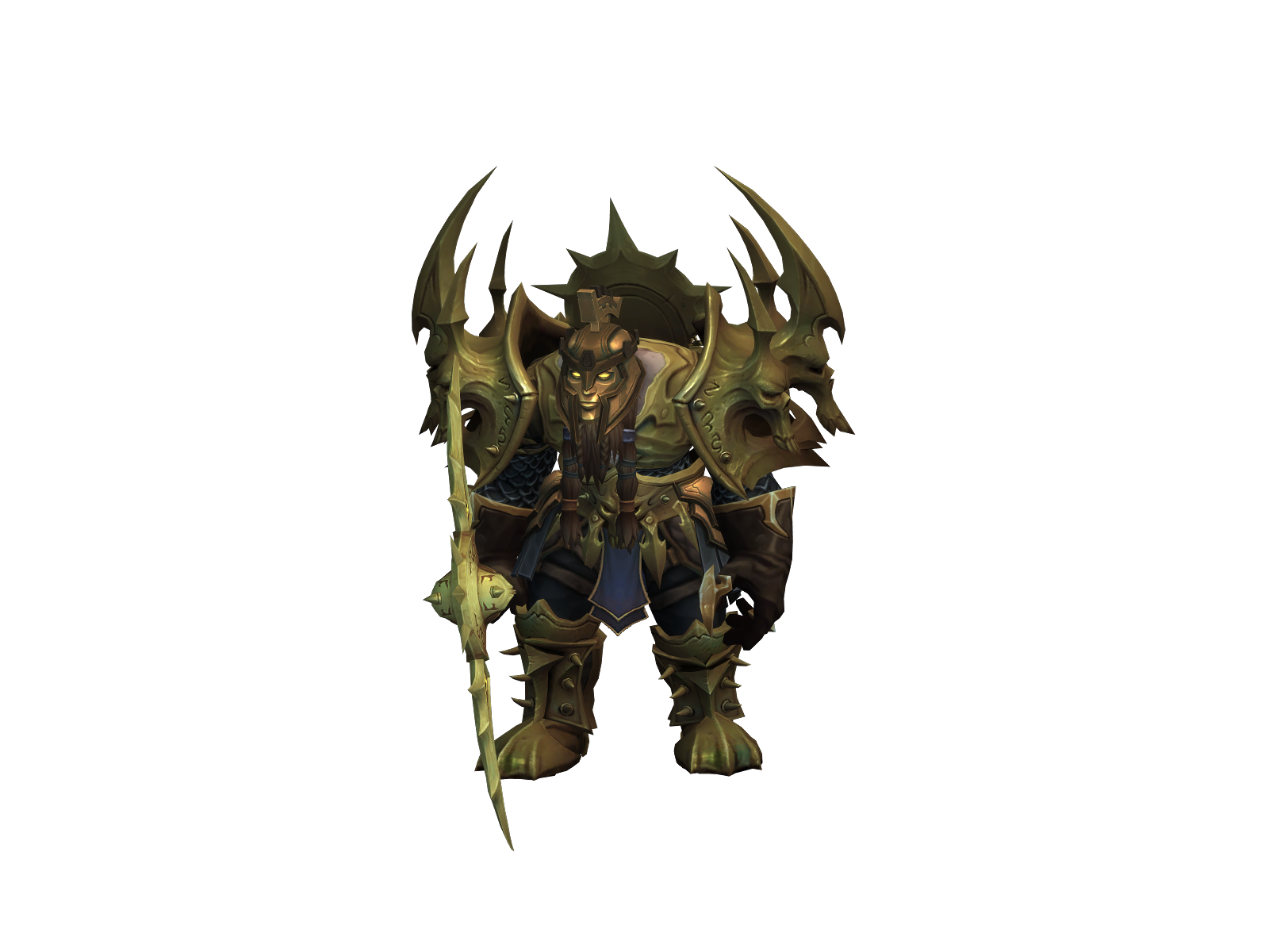 Dethsyx 3D character render