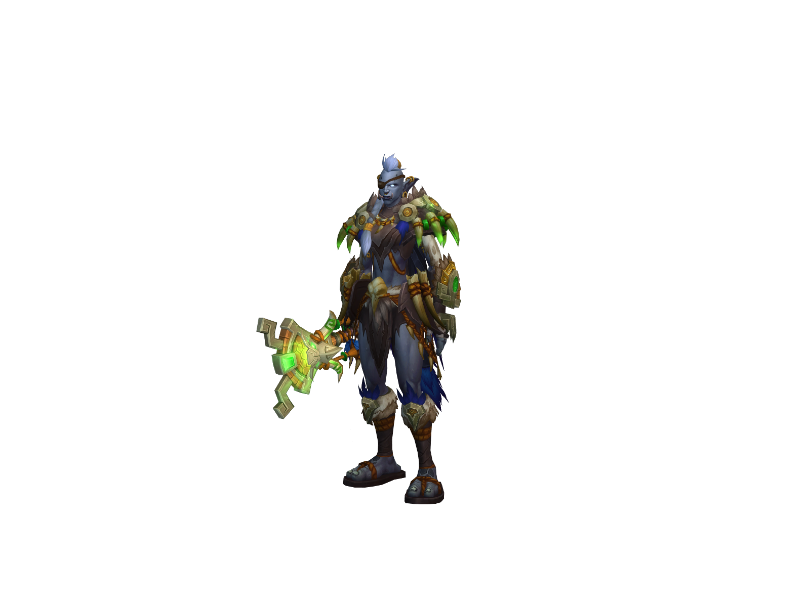 Jankana 3D character render