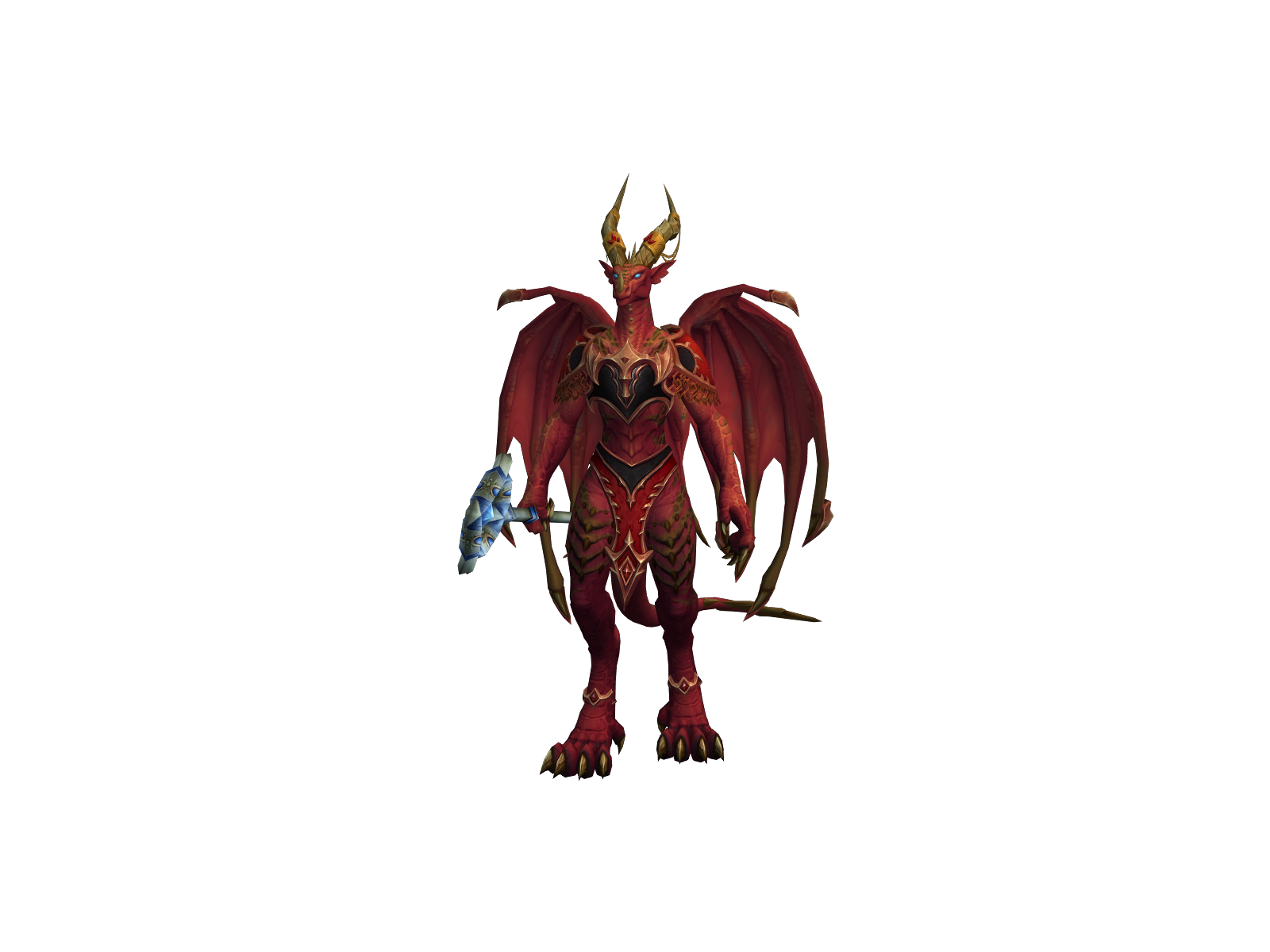 Dravina 3D character render