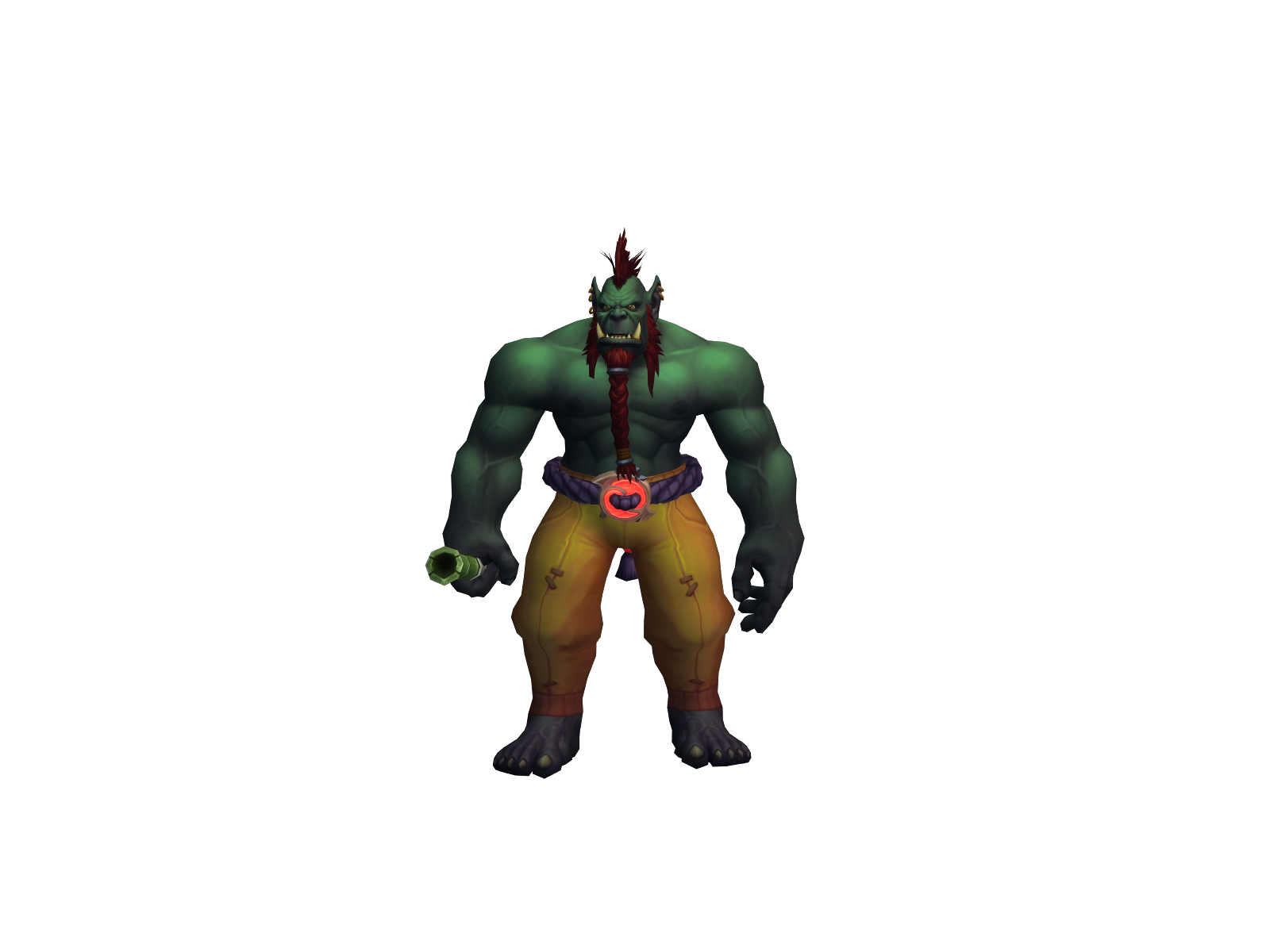Yungfister 3D character render