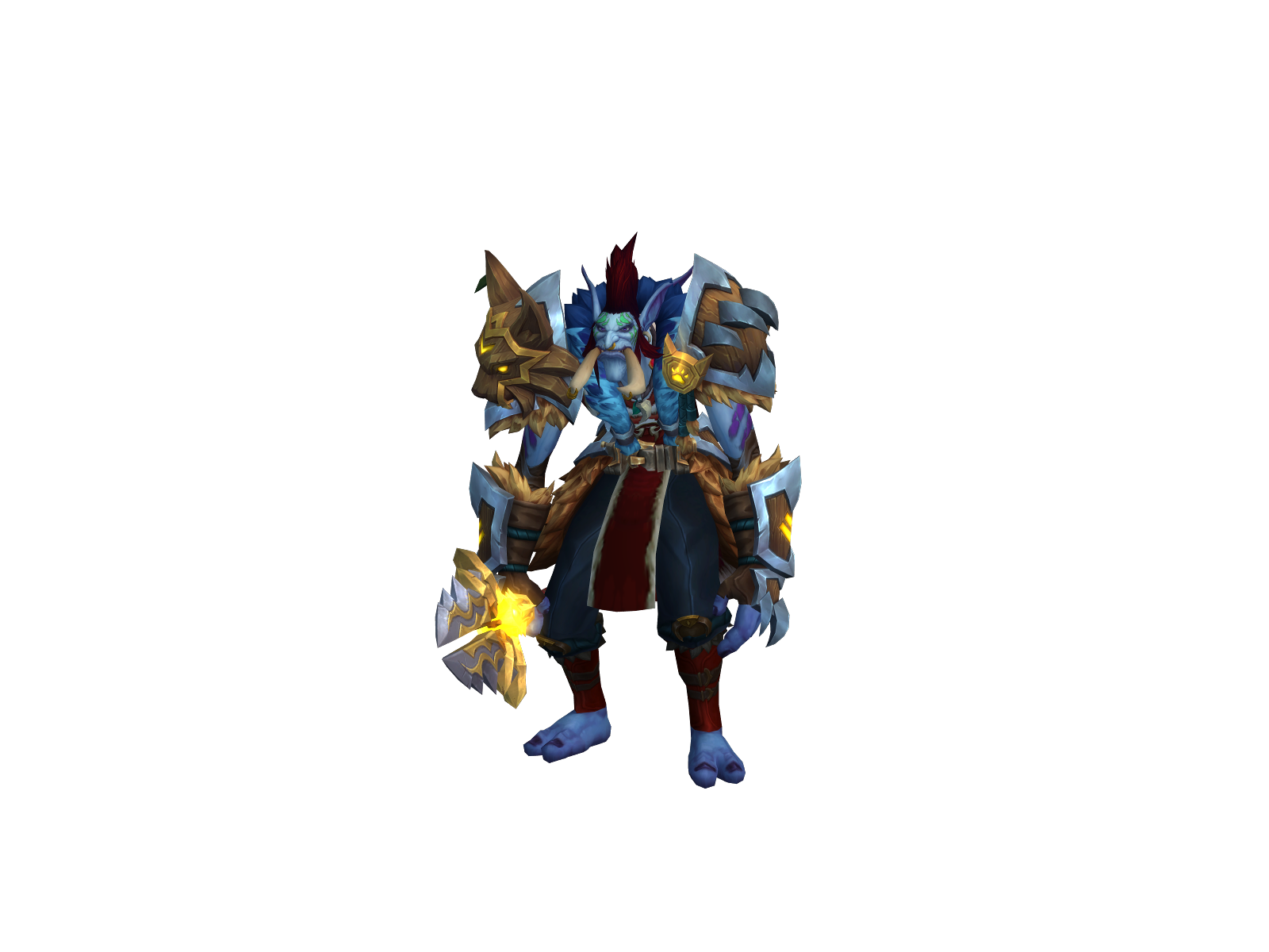 Maroond 3D character render