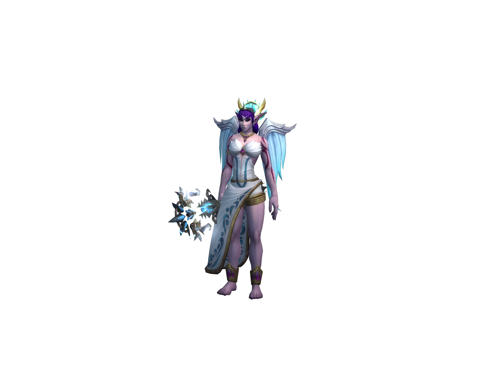 Kaaldorei 3D character render
