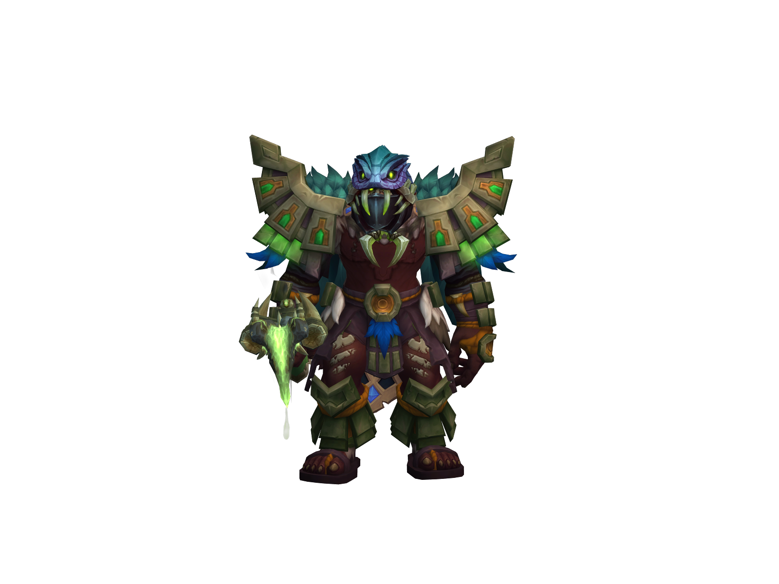 Oshtargis 3D character render