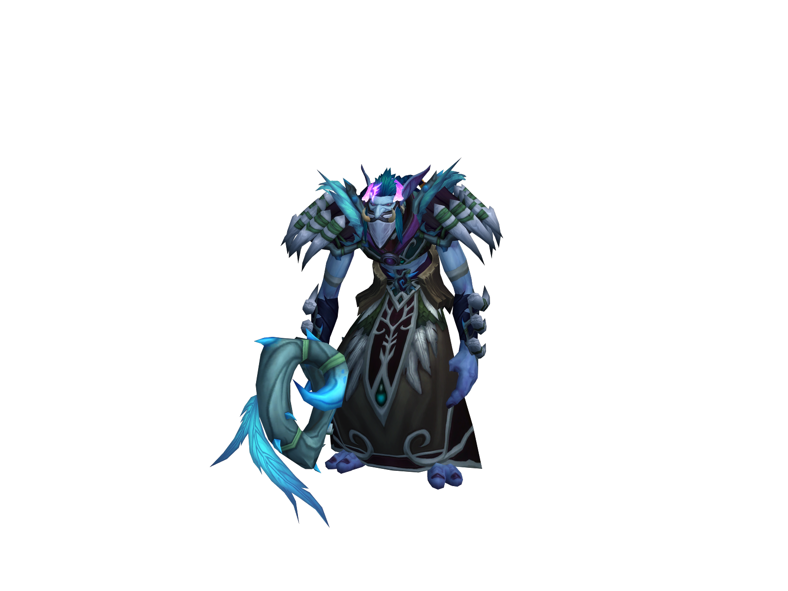 Kodryx 3D character render