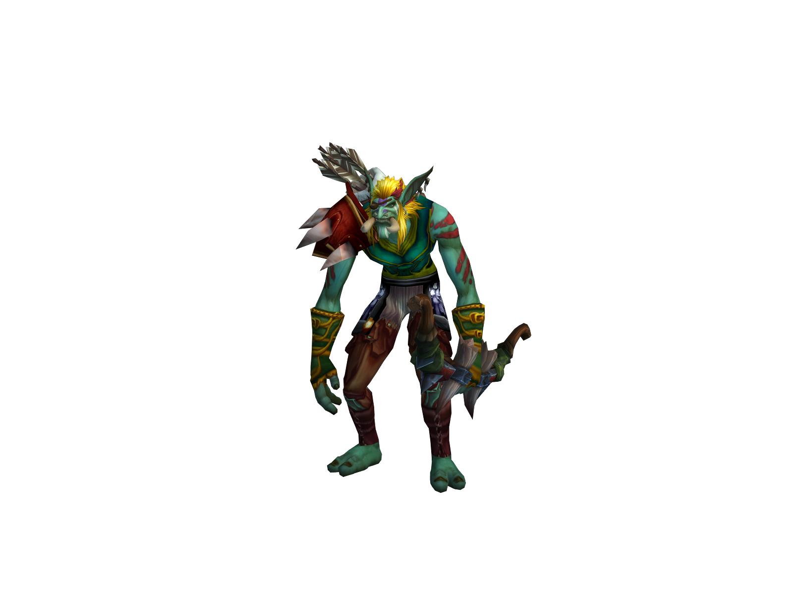 Spearboar 3D character render