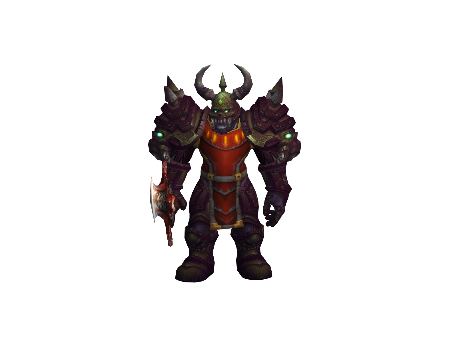 Nalgoncito 3D character render