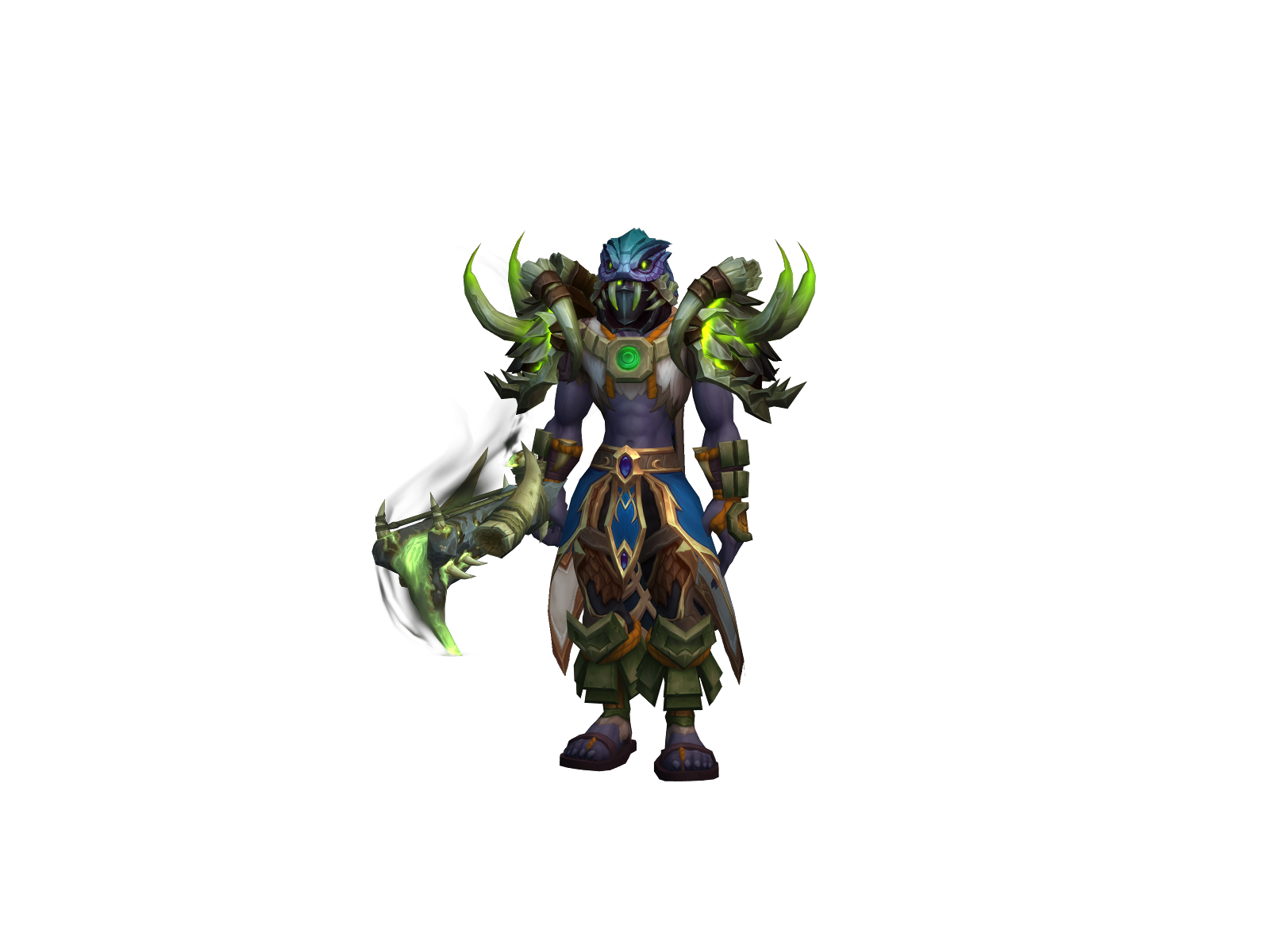 Silvariion 3D character render