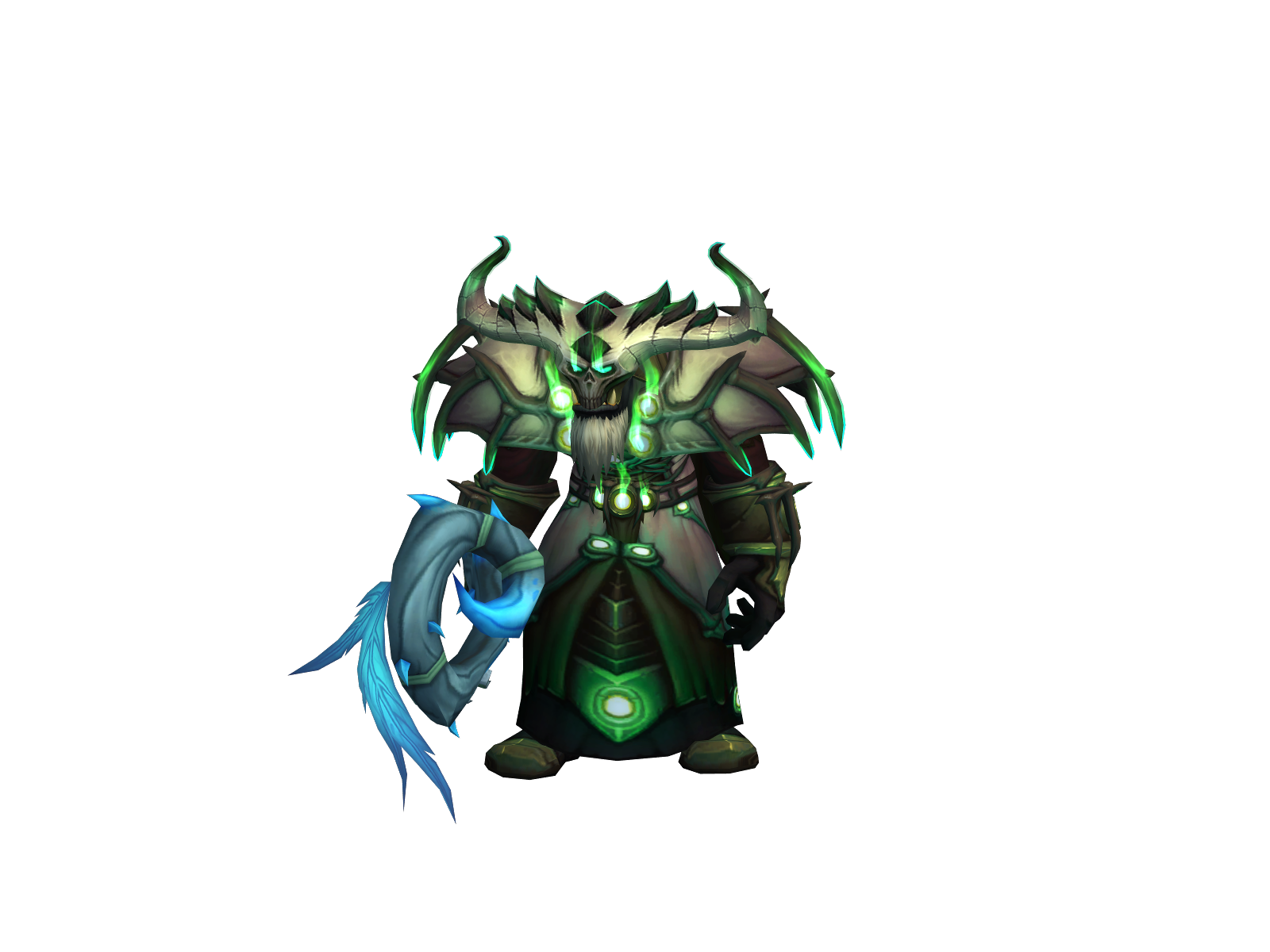 Abbàdôn 3D character render