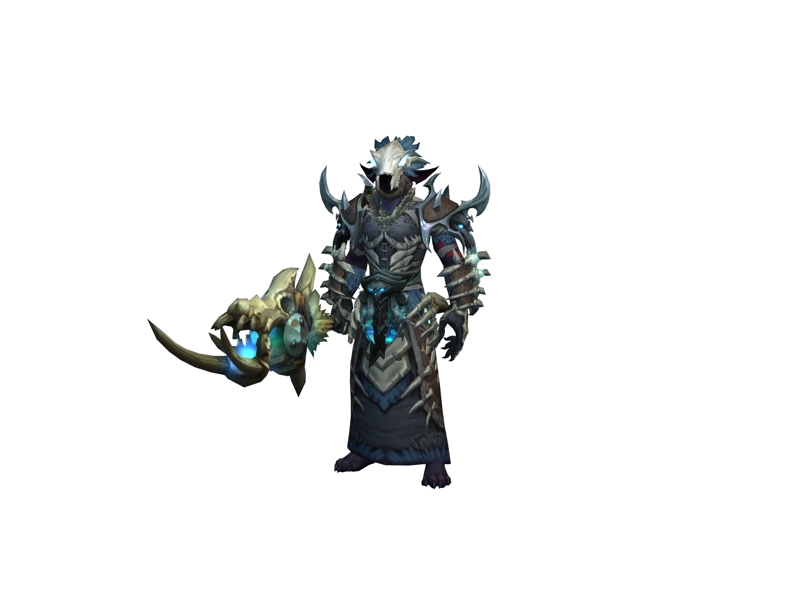 Qweefuponya 3D character render