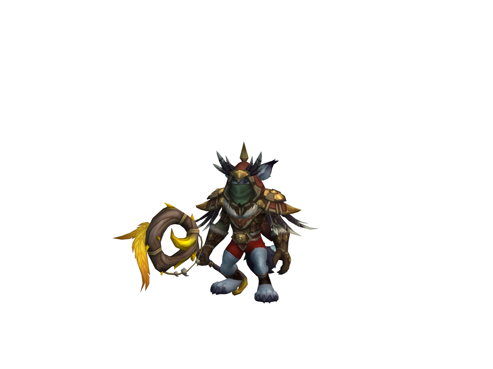 Actions 3D character render