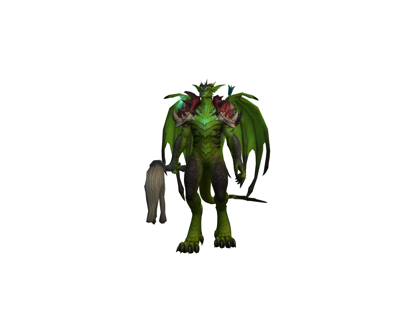 Malomar 3D character render