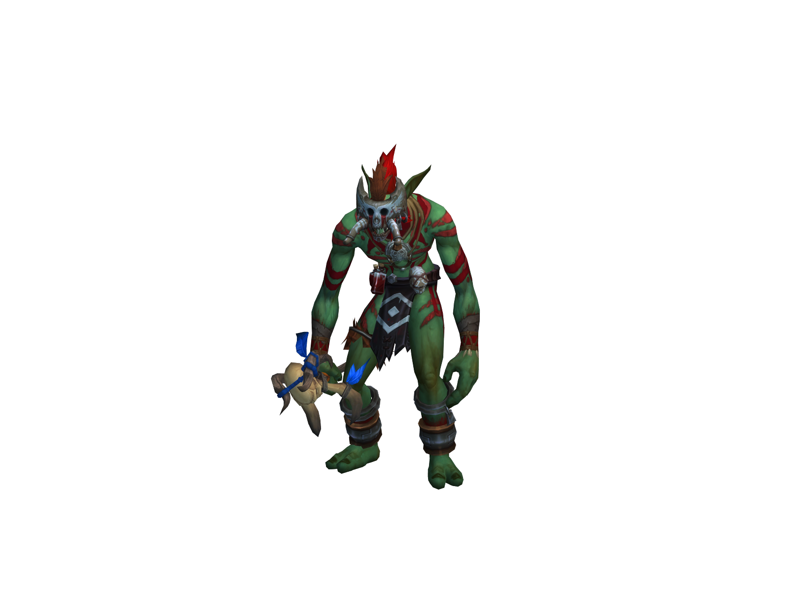 Zambeko 3D character render