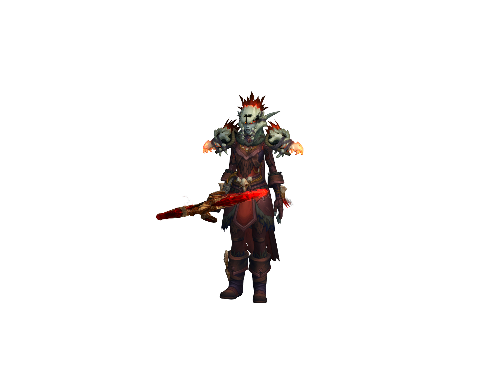 Hikia 3D character render