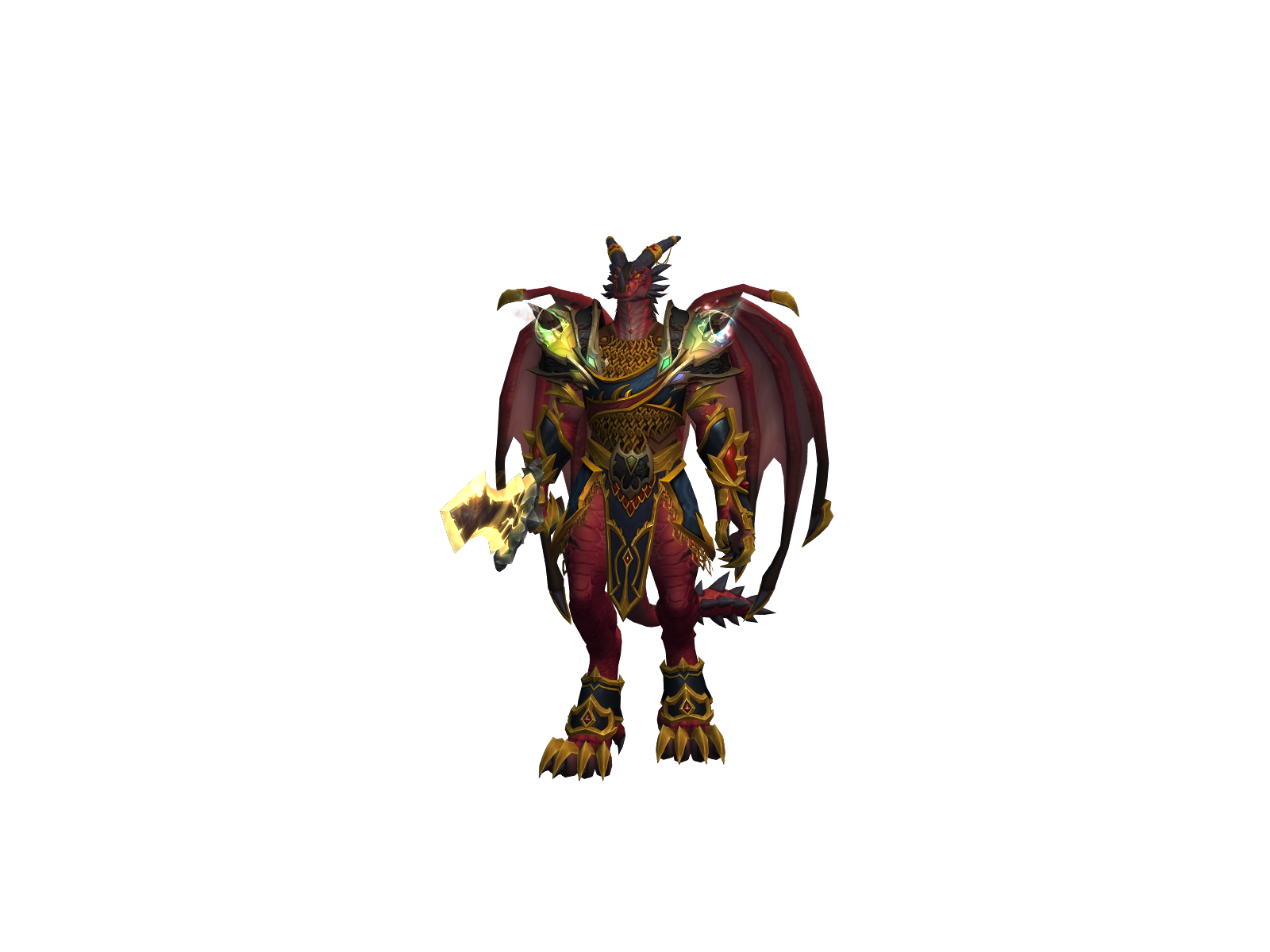 Rudues 3D character render