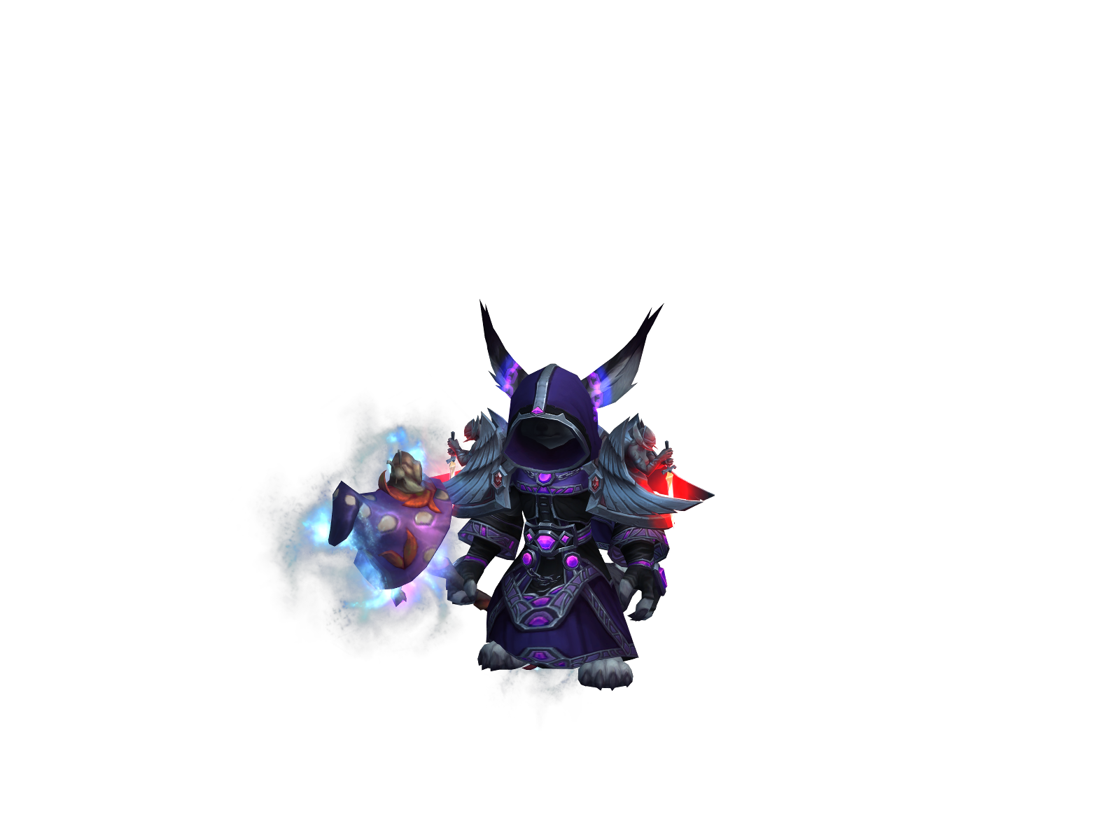 Pyroxide 3D character render