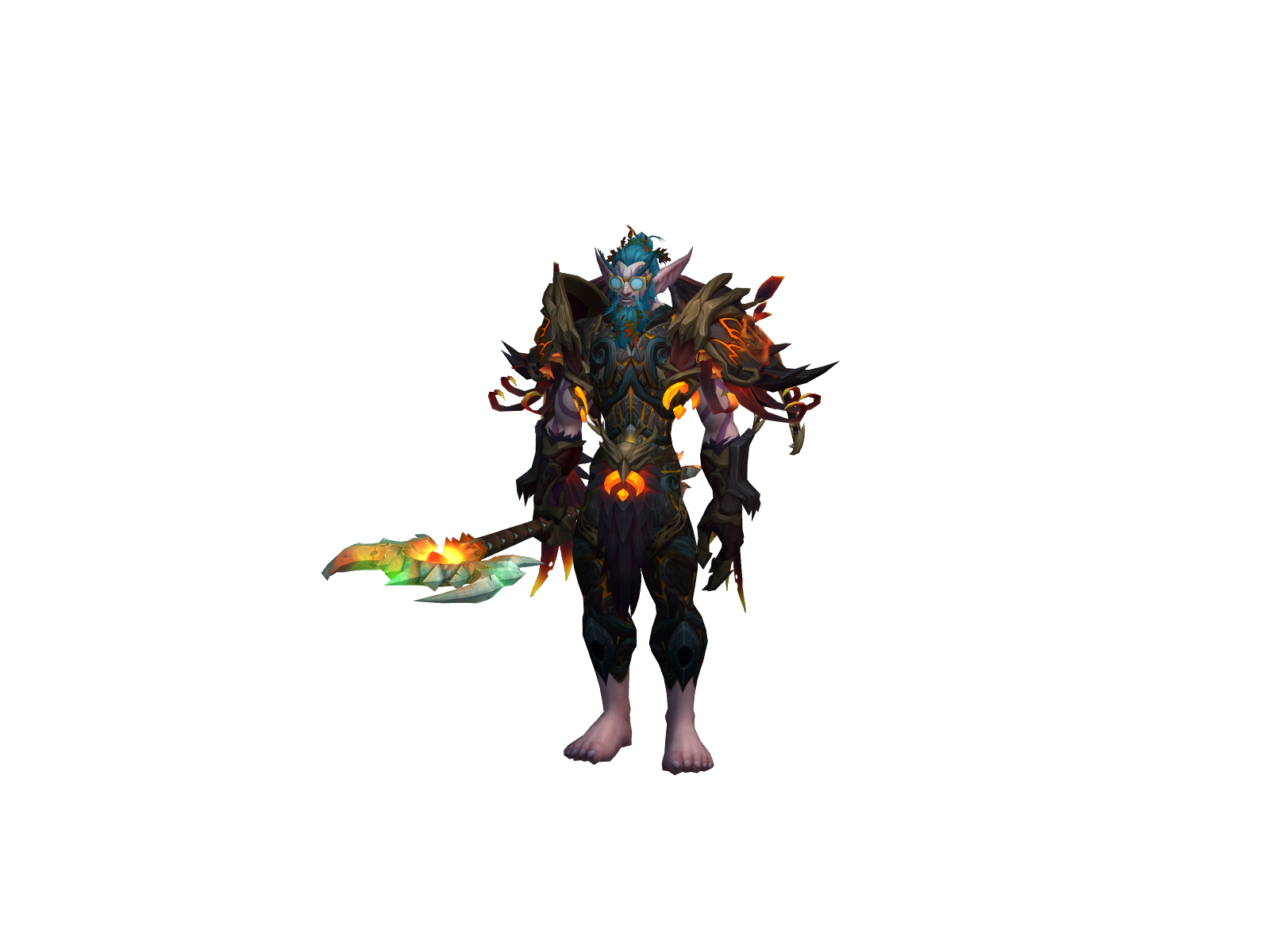Druidkush 3D character render
