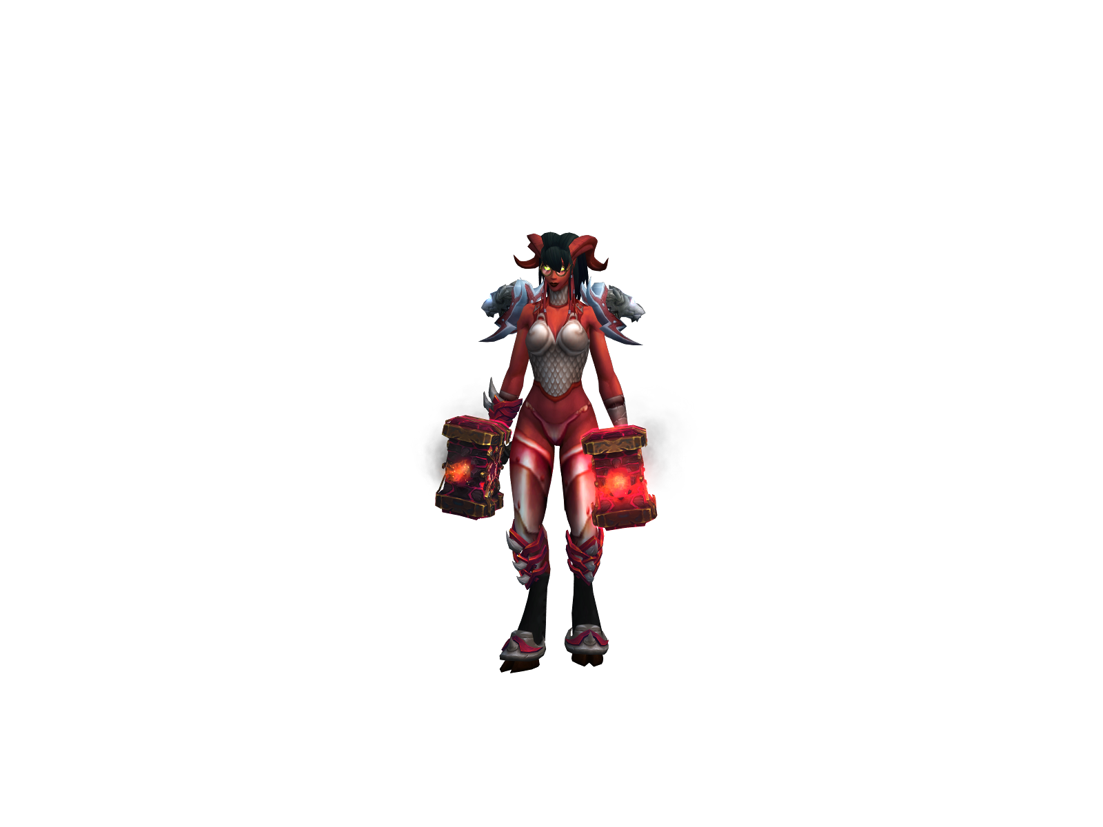 Heavyflow 3D character render