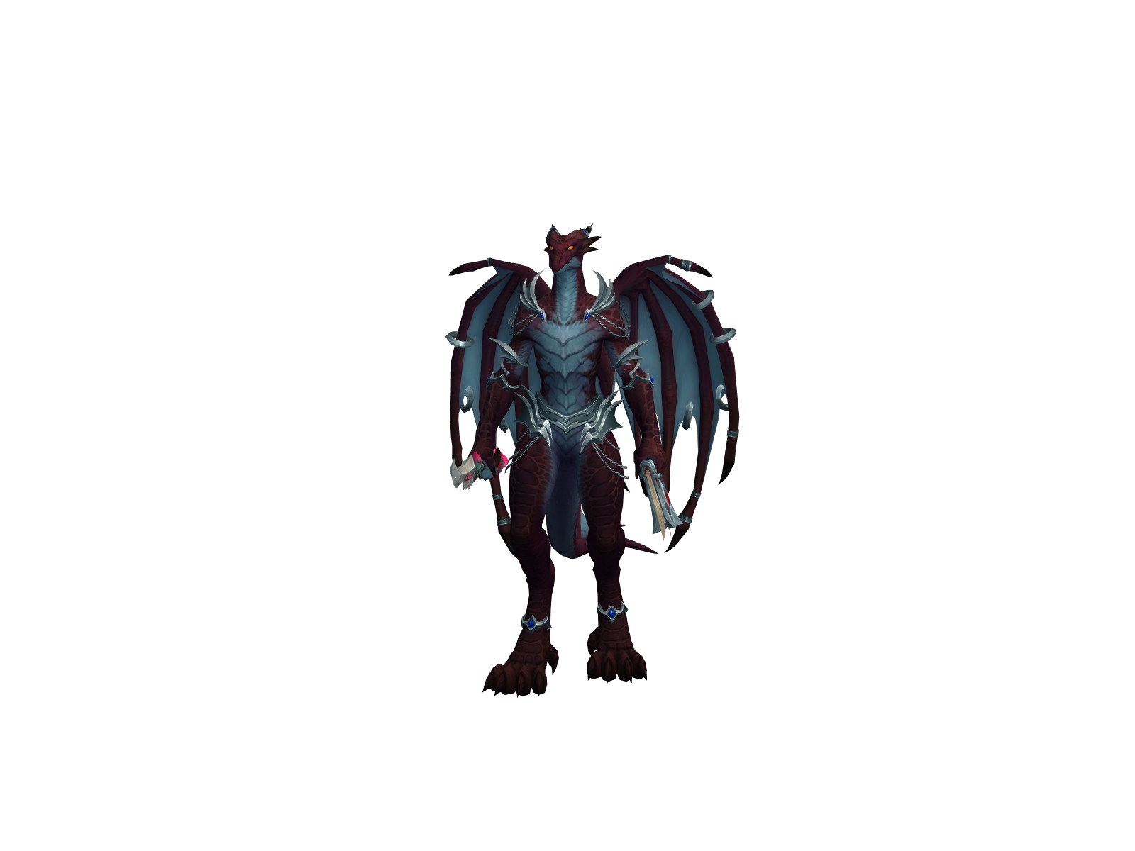 Naighil 3D character render
