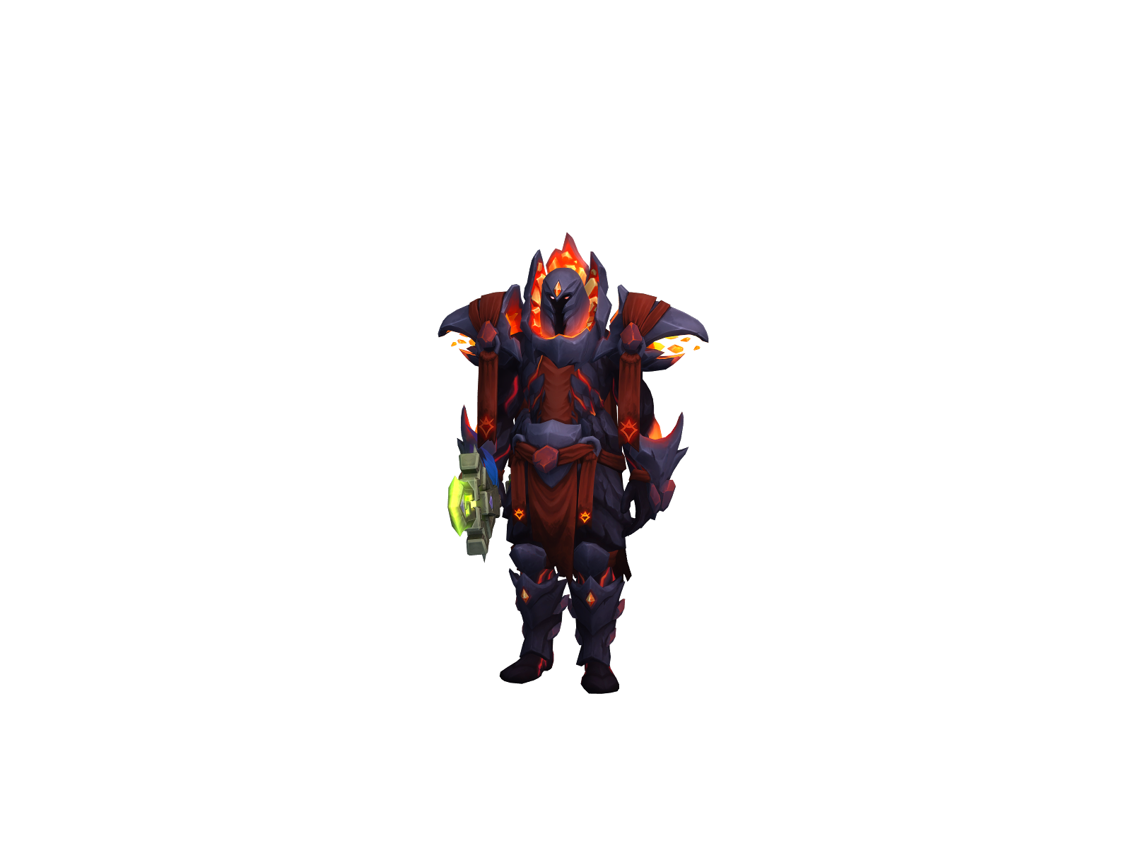 Marklite 3D character render