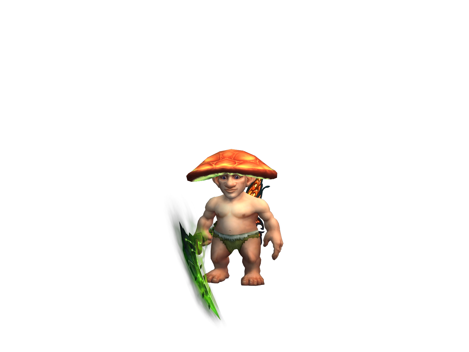 Nomidian 3D character render