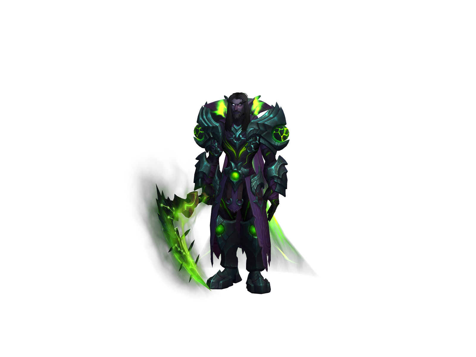 Asata 3D character render