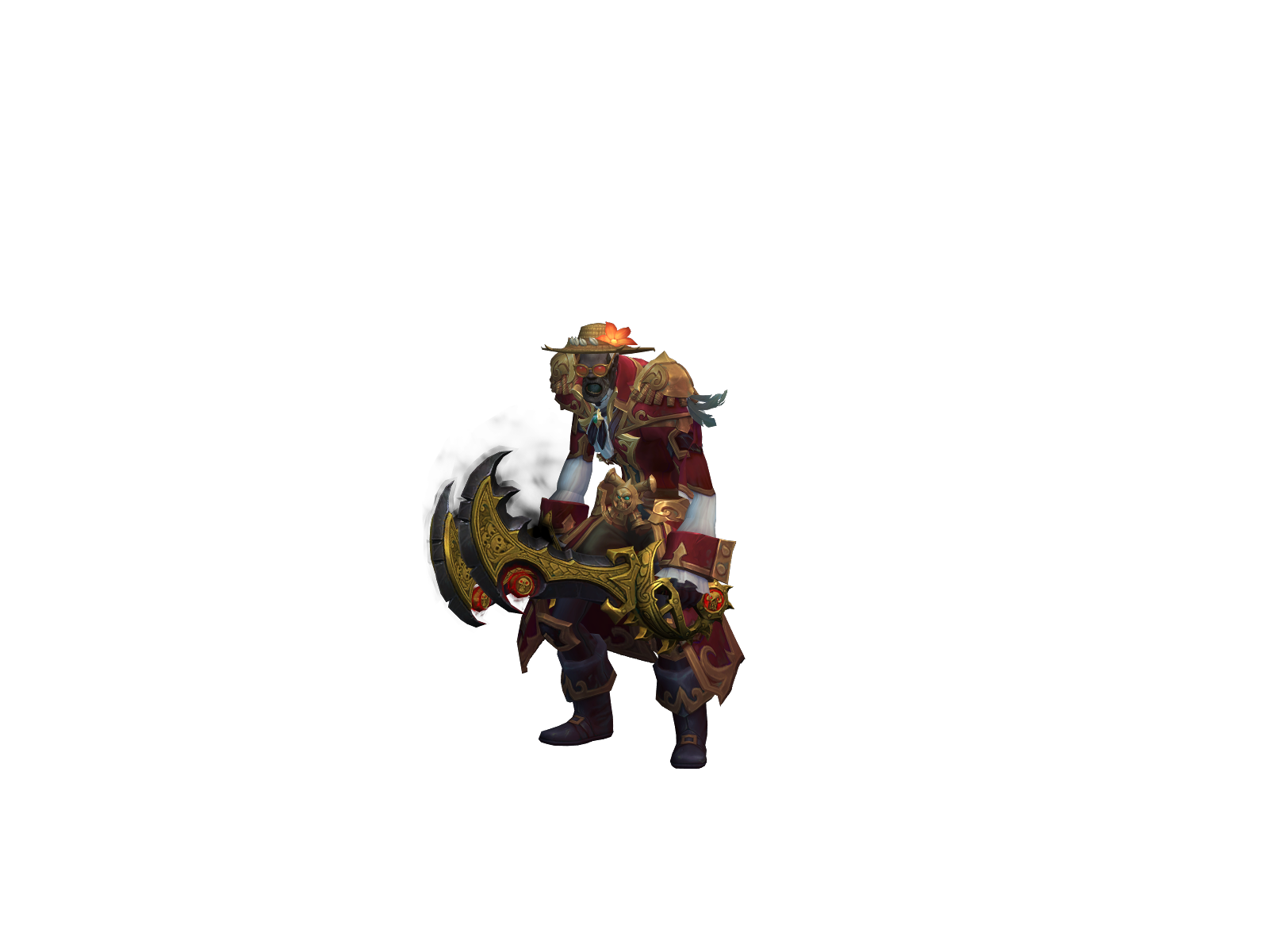 Captvard 3D character render