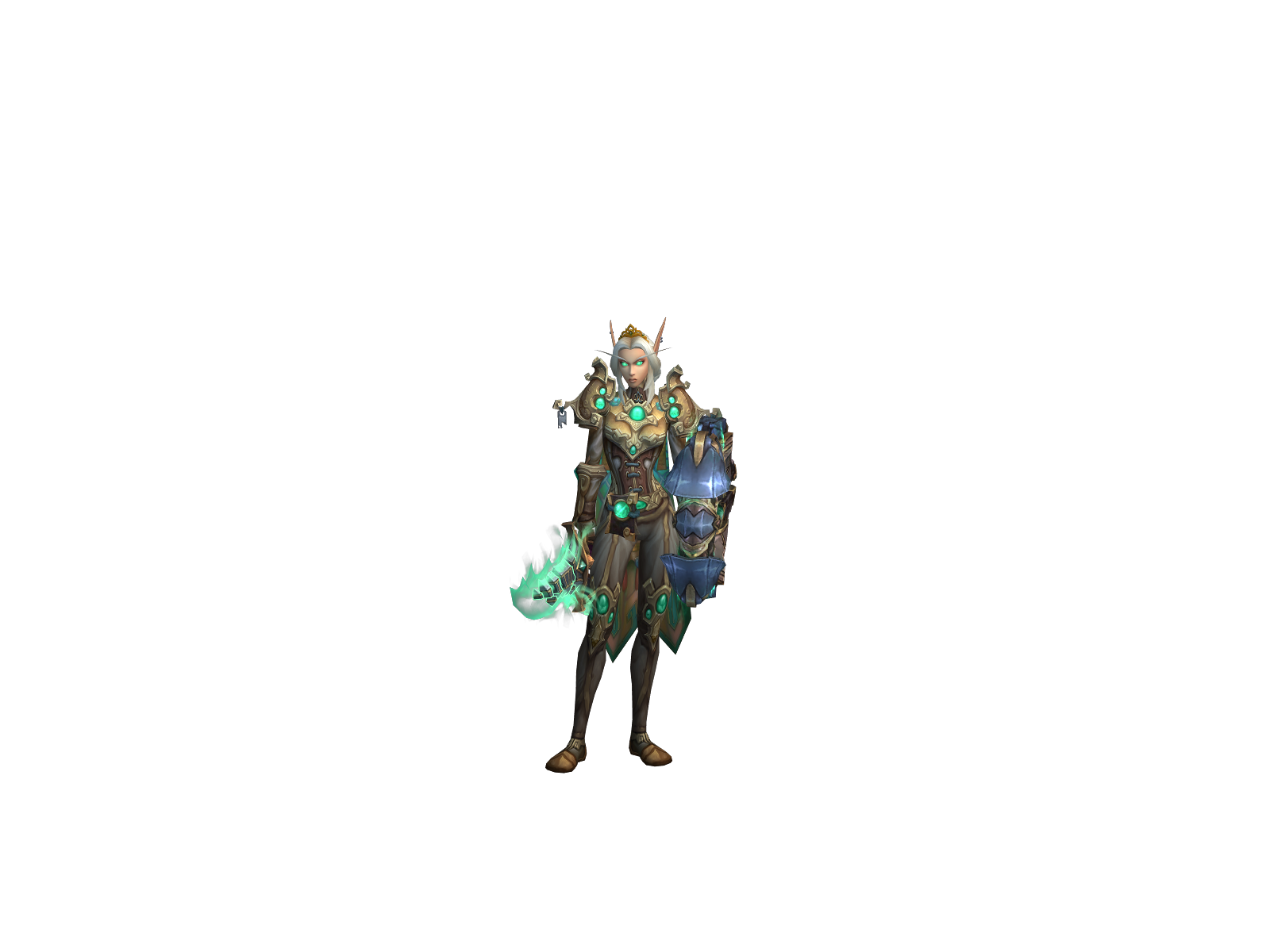 Aesbubble 3D character render