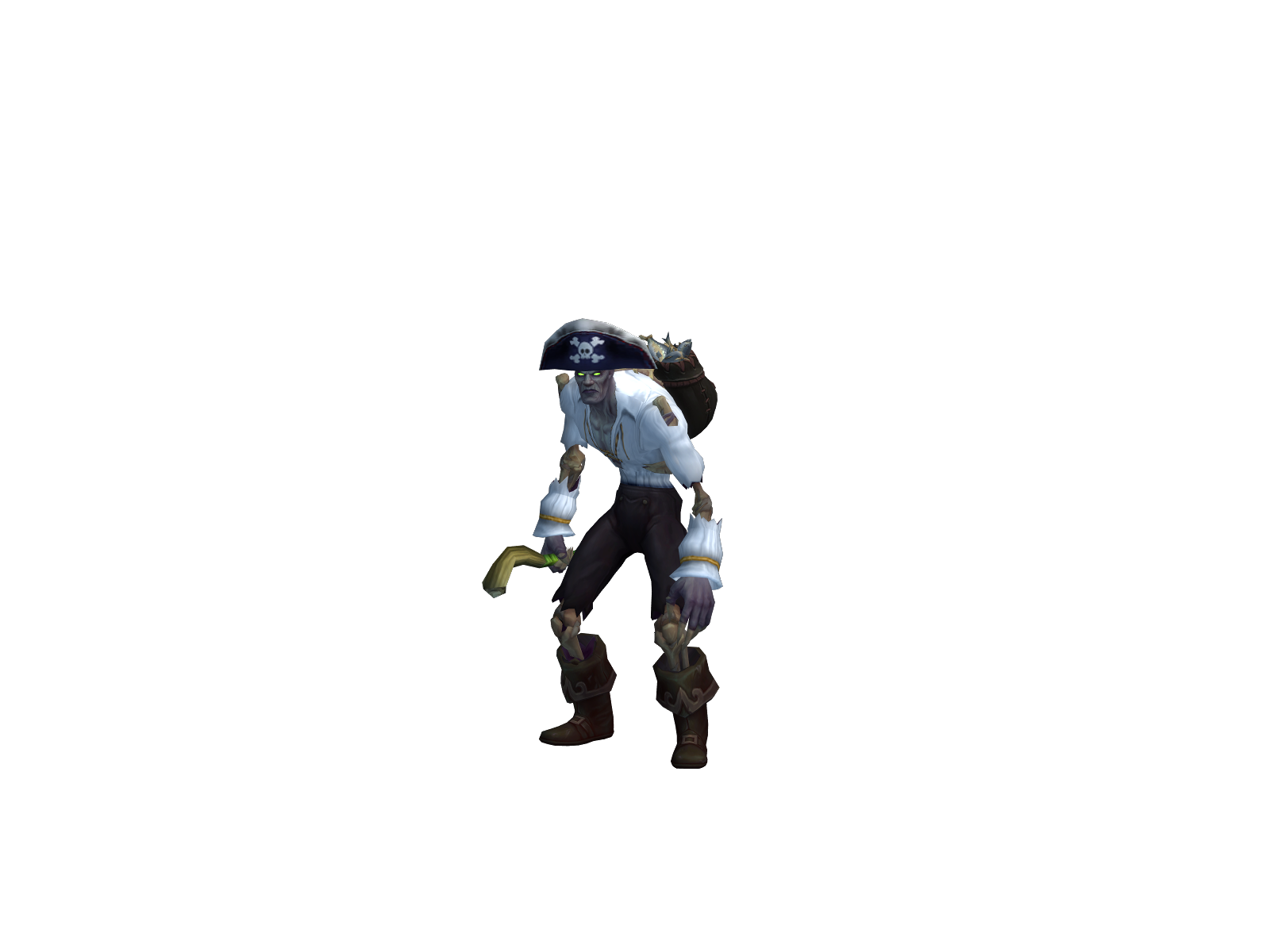 Yonchistorra 3D character render
