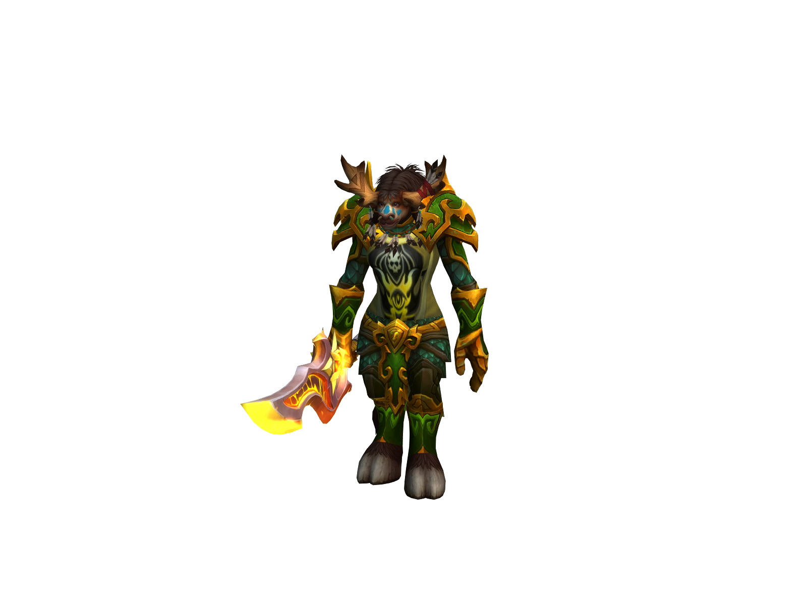 Cowasocke 3D character render
