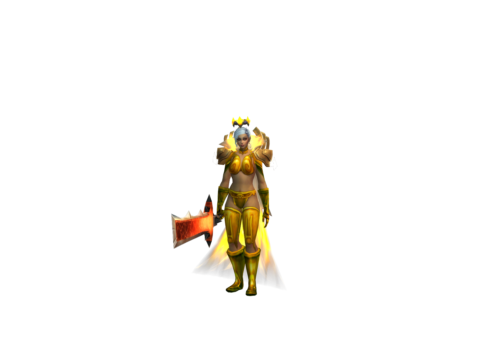 Baezero 3D character render