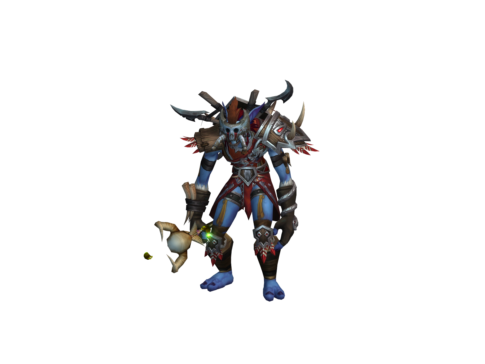 Firecake 3D character render
