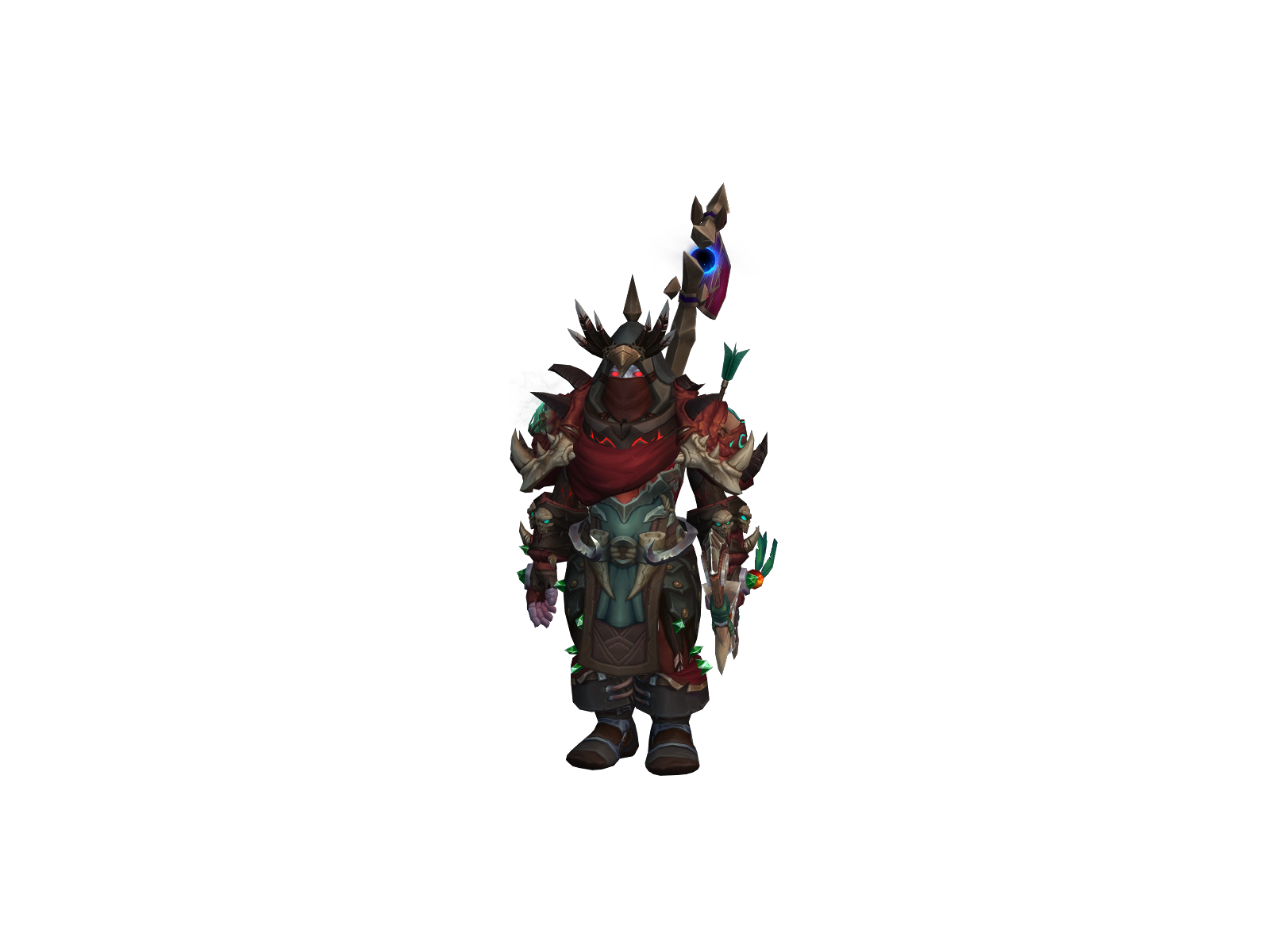 Blackhouse 3D character render