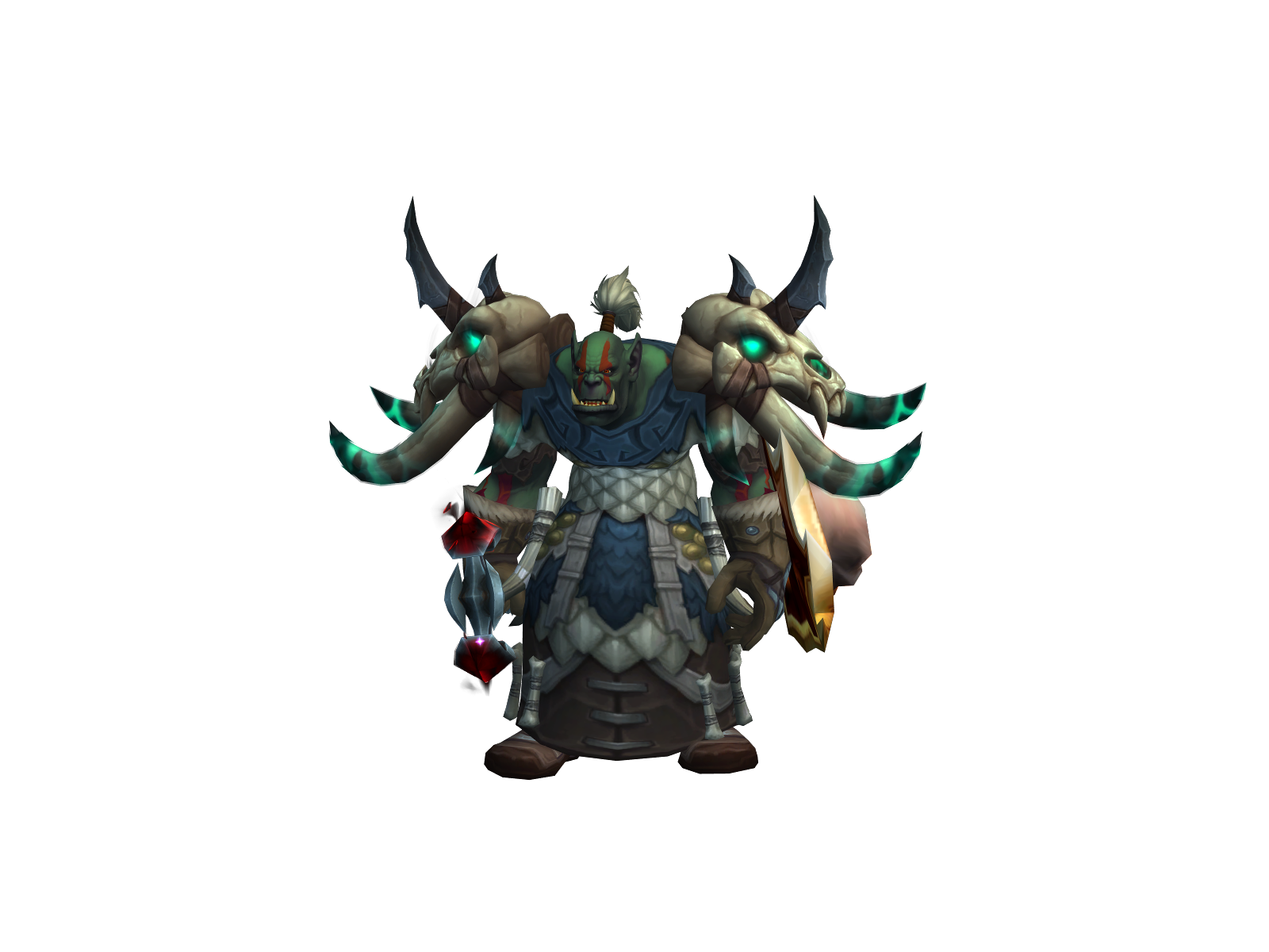 Zépol 3D character render