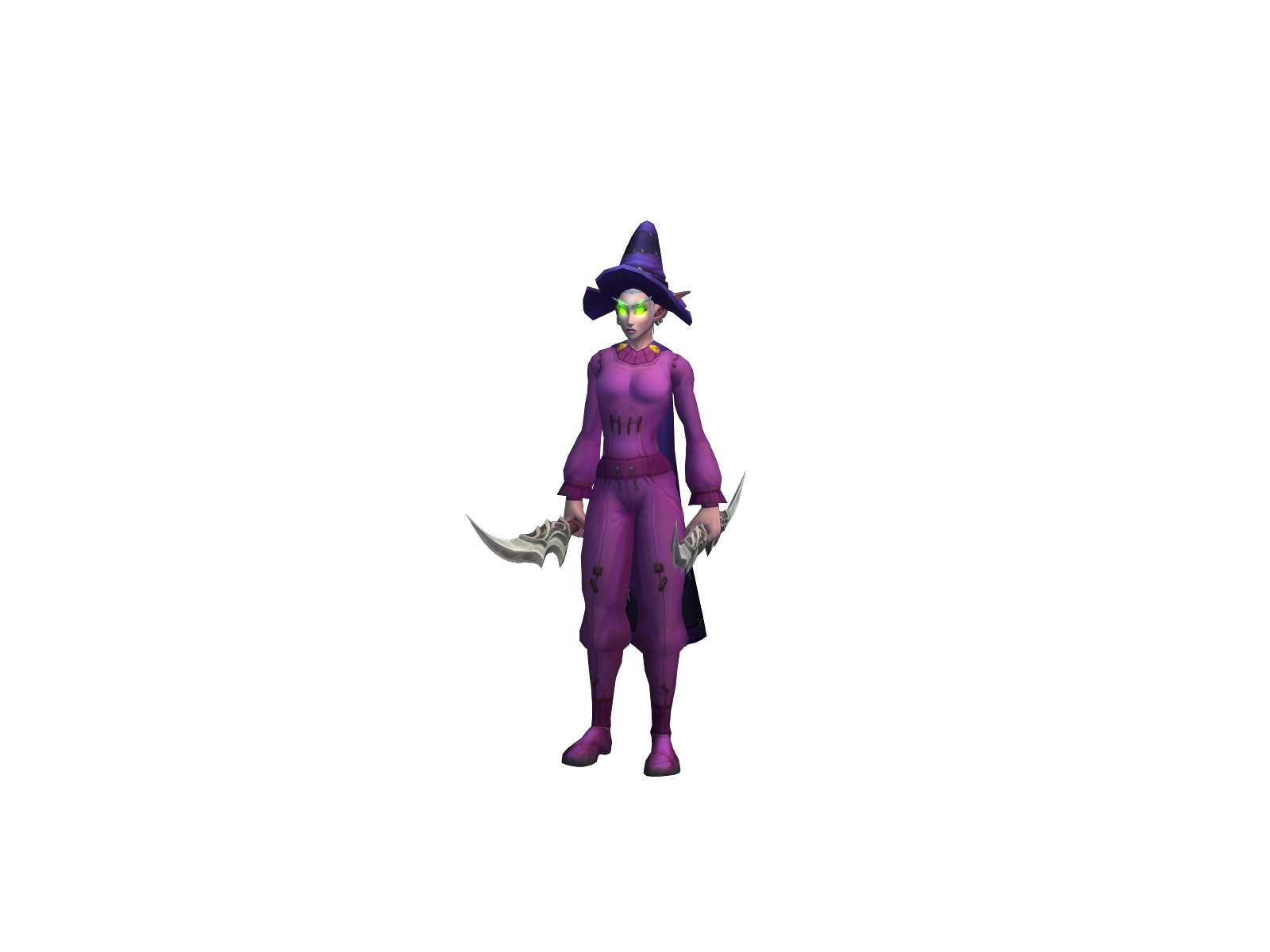 Belld 3D character render