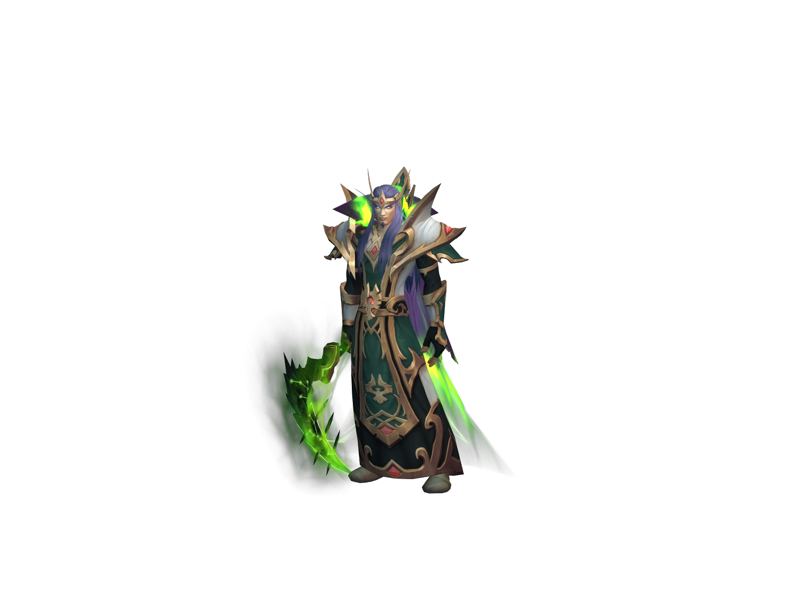 Sorcereor 3D character render