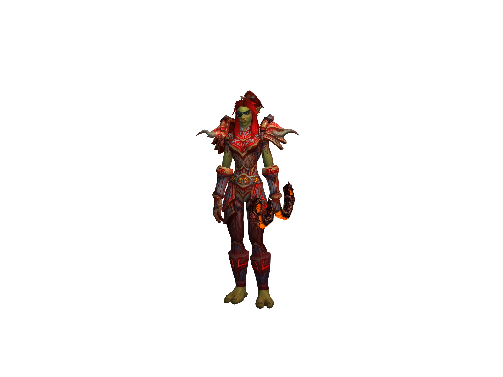 Foie 3D character render