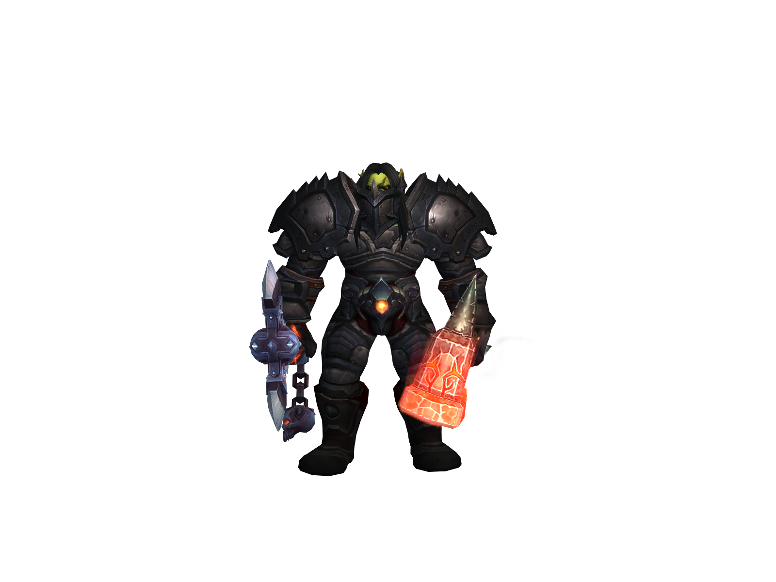 Rugash 3D character render