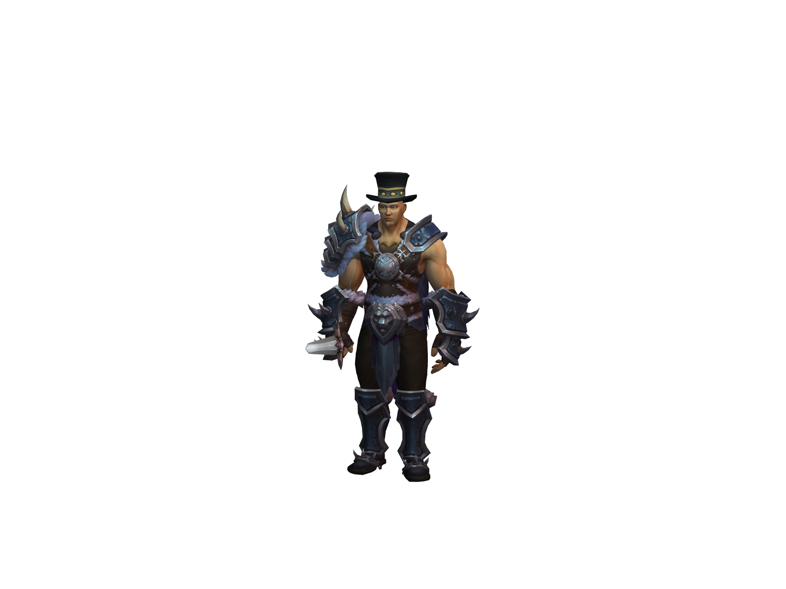 Roidråge 3D character render