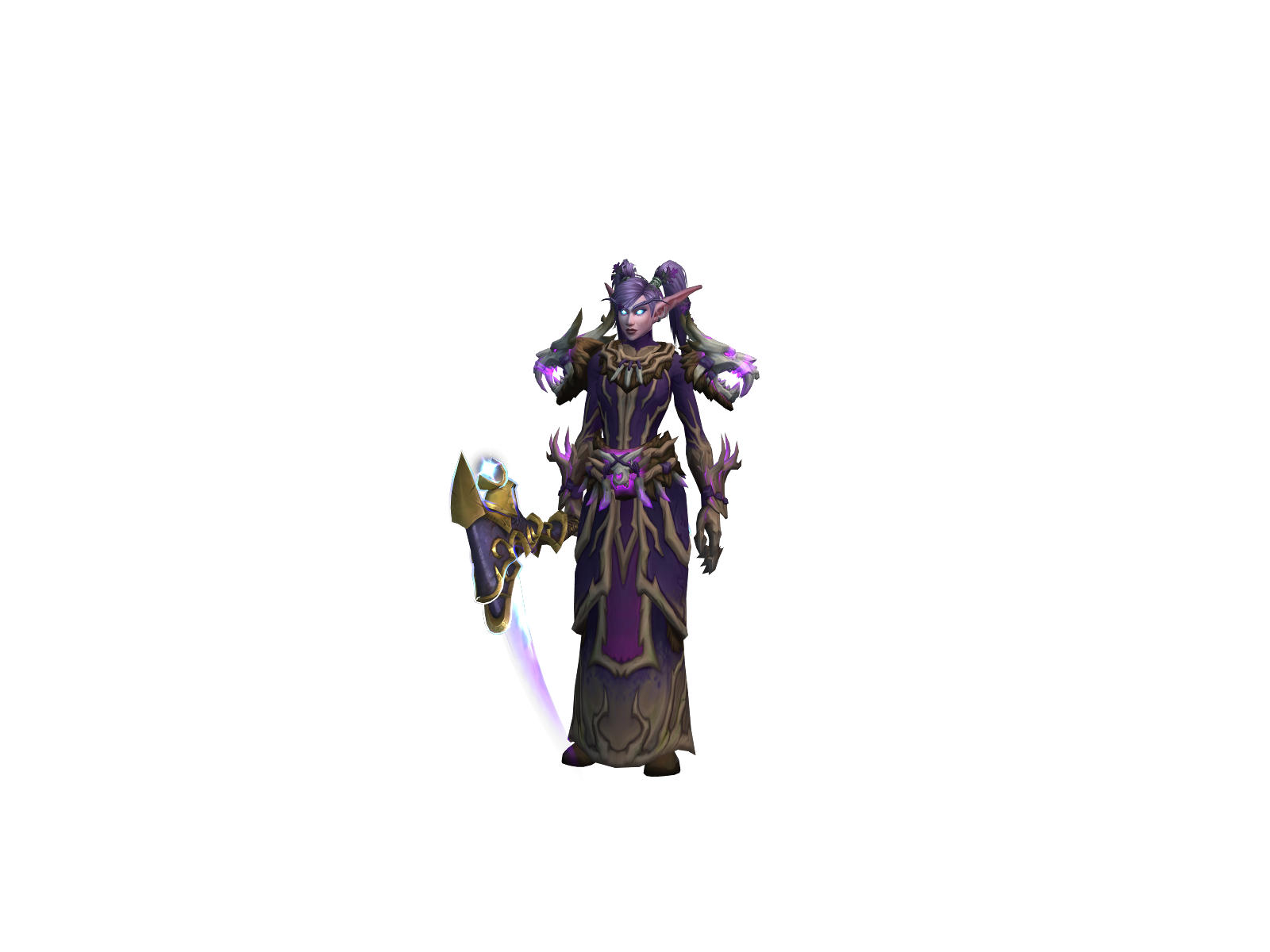 Machli 3D character render