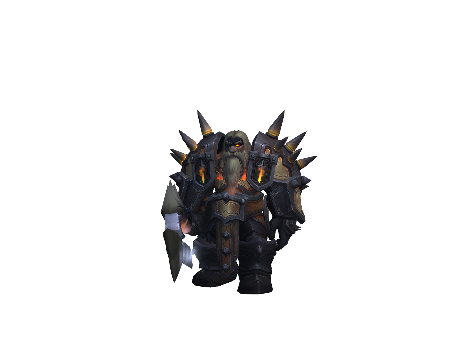 Frystyles 3D character render