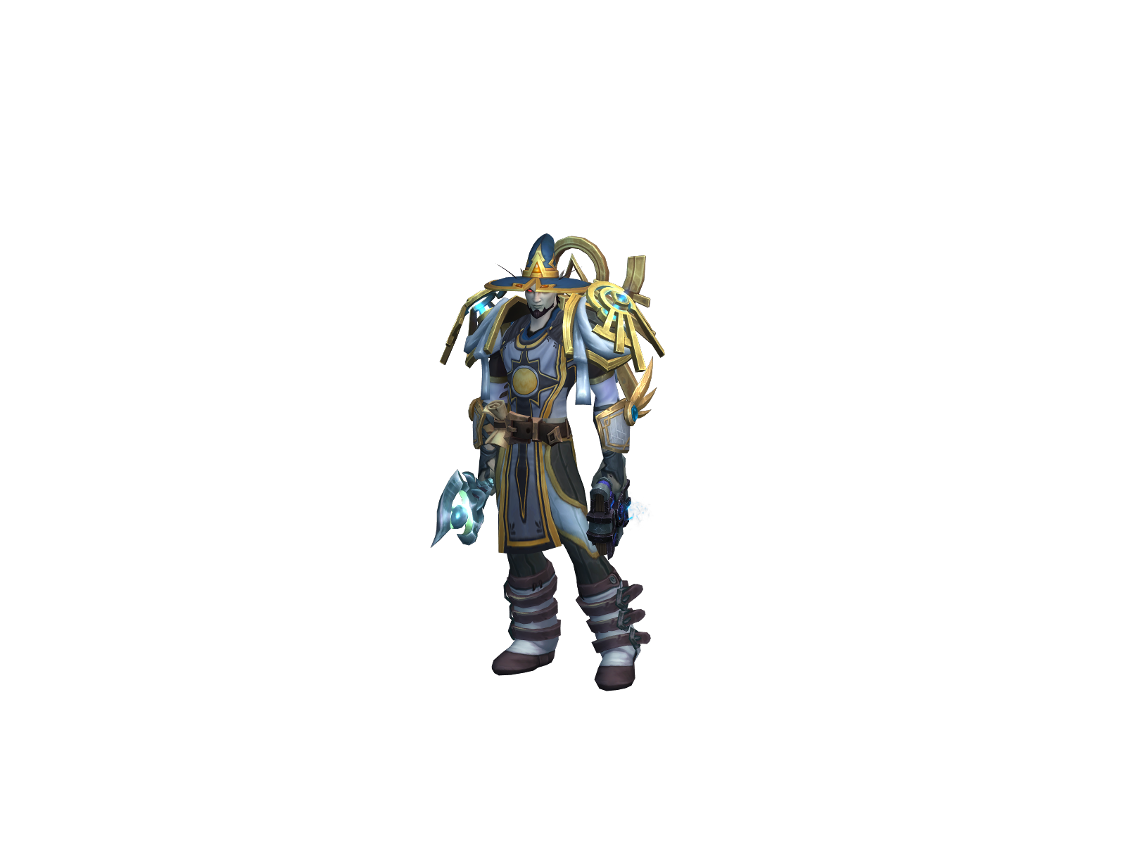Kuwâ 3D character render