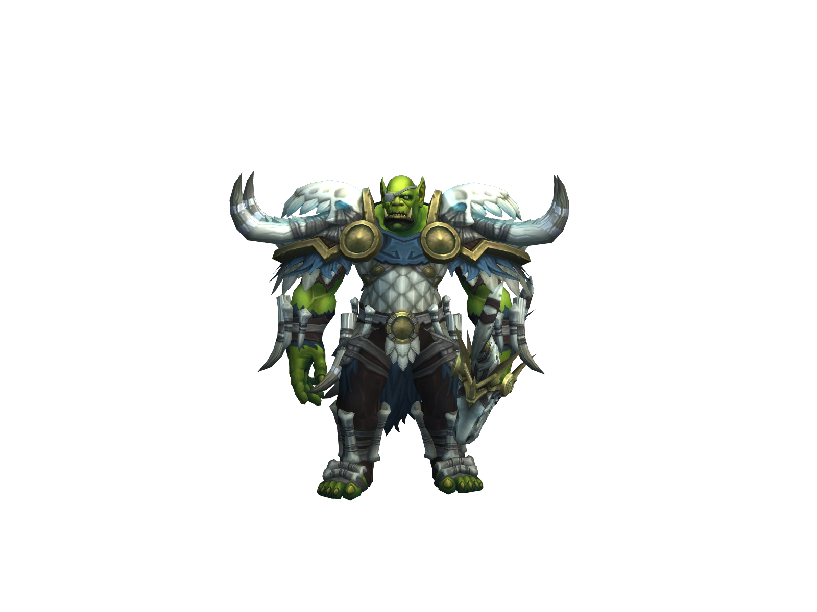 Gargokk 3D character render
