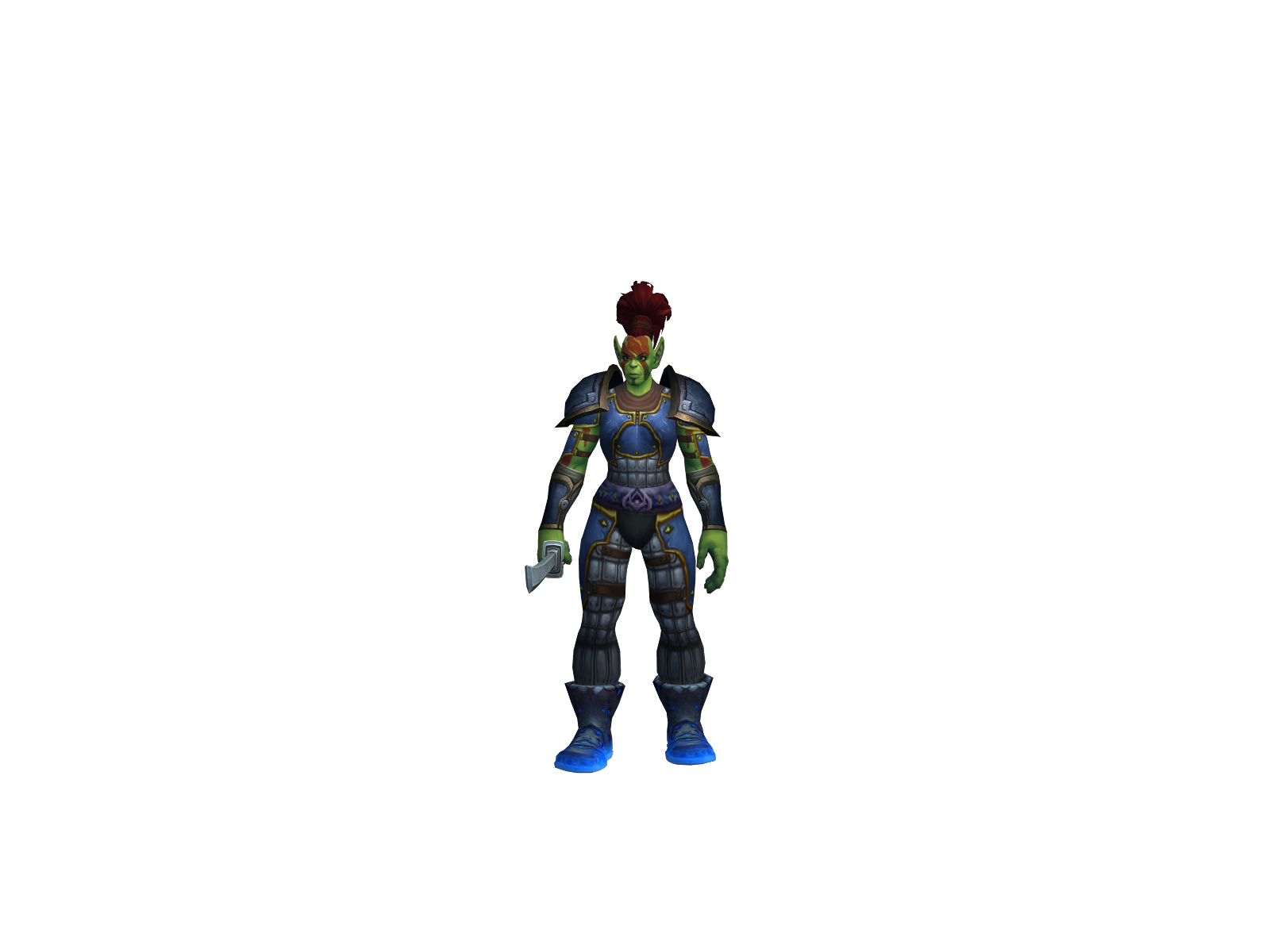 Openhearted 3D character render